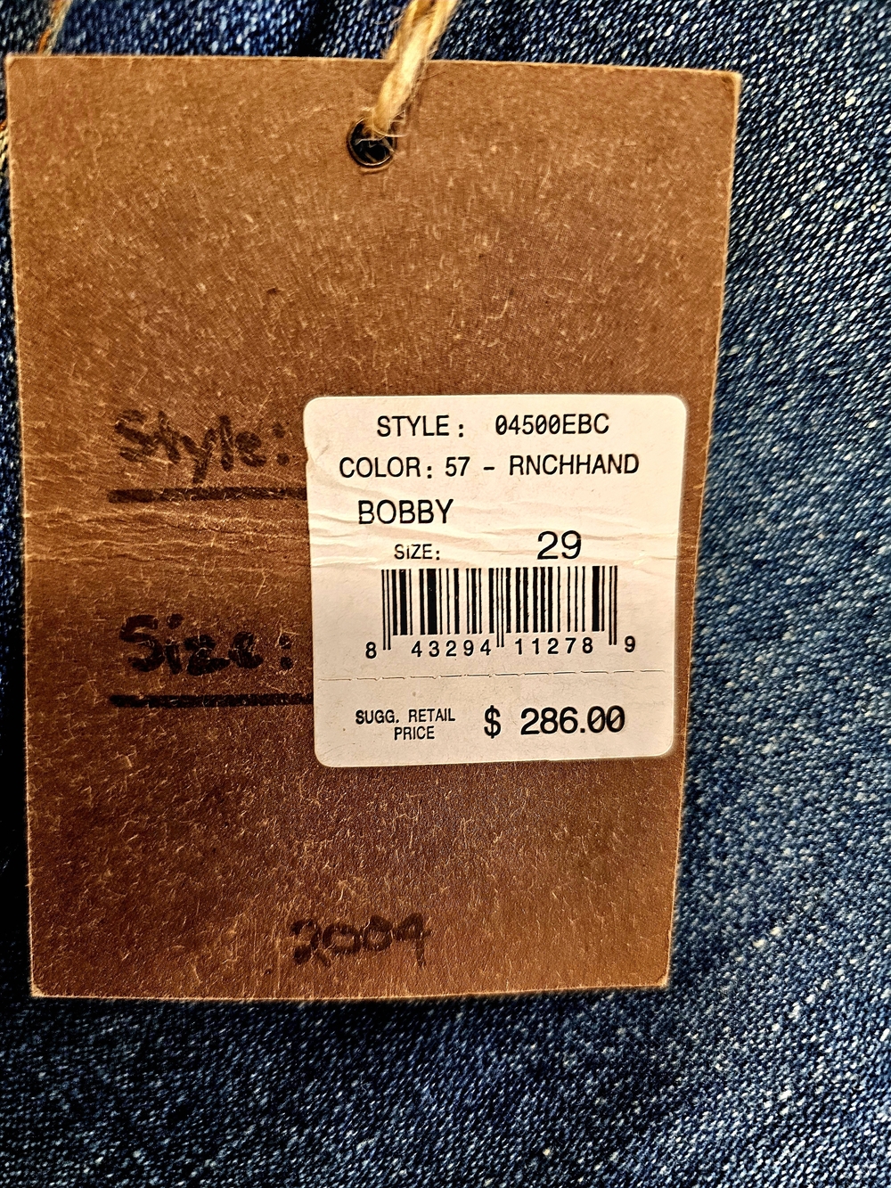 🔥 TRUE RELIGION Y2K SUN KAMA SUTRA BOBBY BOOTCUT JEANS | SIZE 29 | NWT 🔥 RARE - Picture 5 of 10